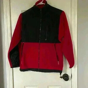 Red and black Steve and Barry’s jacket size Small